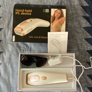 Hand-held IPL Device with Accessories